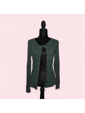 Gap Green Button Up Cardigan 2017 Size XS